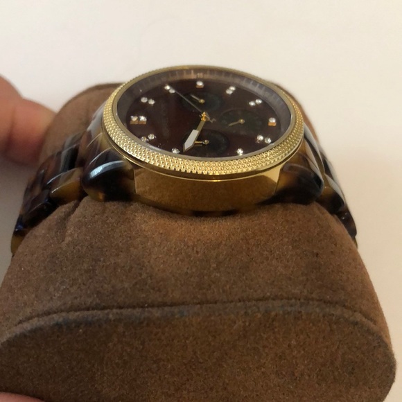 Tortoise shell Michael Kors Watch - Picture 7 of 7